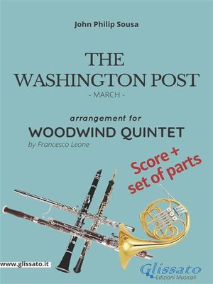 cover image of The Washington Post--Woodwind Quintet score & parts